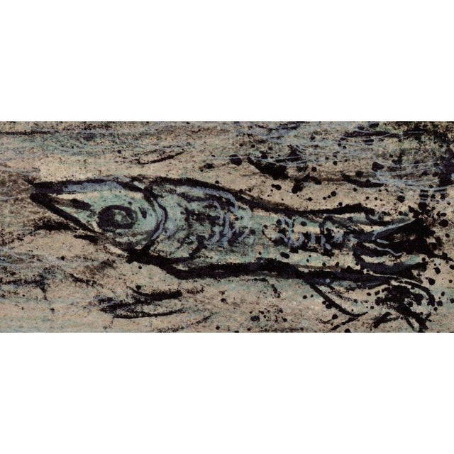 Marc Chagall, The Waves Swallow up Ulysses from Odyssey, 1989, Lithograph For Sale - Image 8 of 11