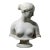 Hand-Carved Natural Marble Bust Sculpture – The Greek Slave For Sale