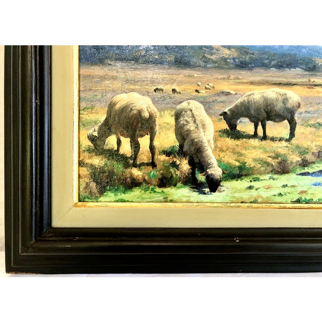Mid 20th Century Pastoral Landscape of Almoloya Del Río, Mexico, by Austreberto Morales Ramírez For Sale - Image 5 of 9