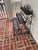 Vintage French Country Rod Iron Three – Tier Conservatory Plant Stand For Sale - Image 4 of 5