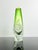 Green Uranium Art Glass Vase with Hand-Engraved Floral Décor from Moser Karlsbad, Czechoslovakia, 1920s For Sale - Image 4 of 10