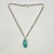 1980s 1980s Vintage Southwestern Americana Peyote Bird Turquoise & 4-Strand Sterling Pendant Necklace - 22” For Sale - Image 5 of 14