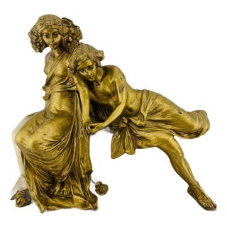 Carl Kauba, 1890s, Bronze on Marble For Sale