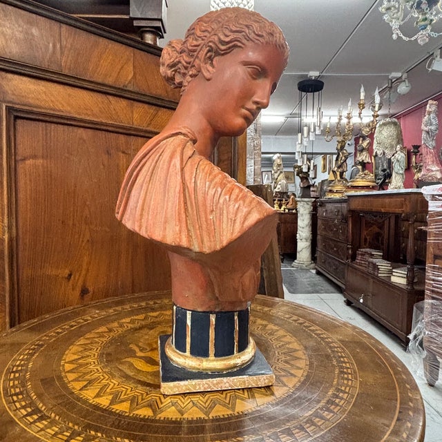 Antique Terracotta Sculpture, 1800 For Sale - Image 10 of 16