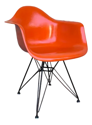 Dar Chair in Fiberglass by Charles & Ray Eames for Herman Miller, 1960s