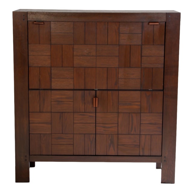 Brutalist Modena Highboard by Defour, 1970s For Sale