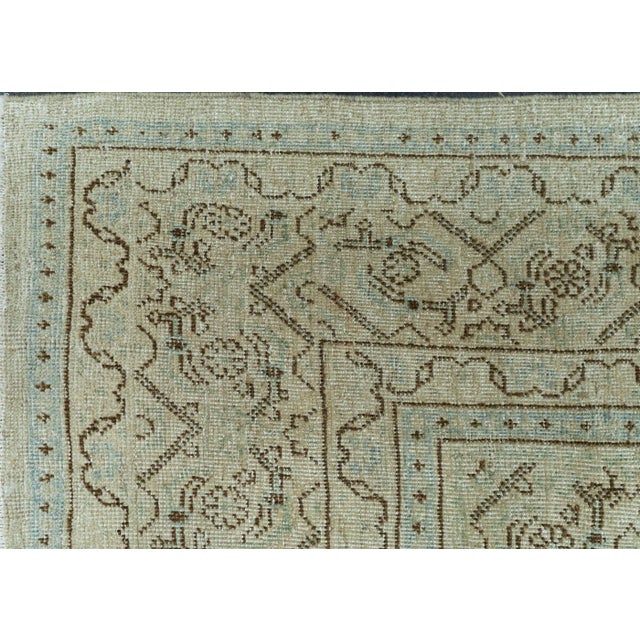 Early 21st Century Turkish Vintage Rug 9'7" x 12'8" #20542 For Sale - Image 5 of 8