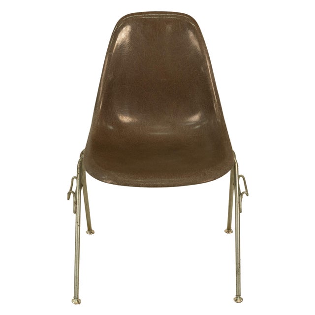 Mid Century Modern Original Eames for Herman Miller Fiberglass Shell Chairs 1959 For Sale - Image 12 of 17