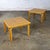 Tan Late 20th Century Scandinavian Modern Oak End or Coffee Tables by Thygesen and Sorensen for Magnus Olesen and Rudd International For Sale - Image 8 of 17