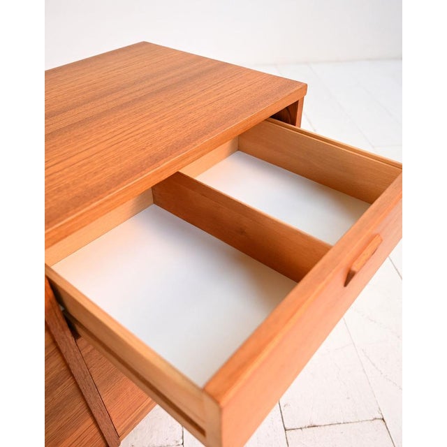 Scandinavian Teak Sideboard with Shutter Doors, 1960s For Sale - Image 10 of 13