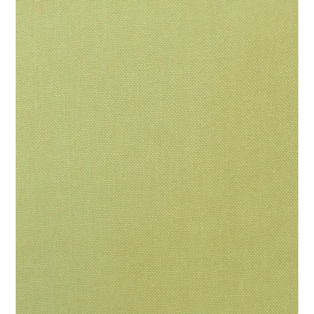 The House of Scalamandré Toscana Linen Fabric, Lettuce For Sale