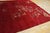 Raspberry Red 1920s Chinese Art Deco Carpet For Sale - Image 8 of 10