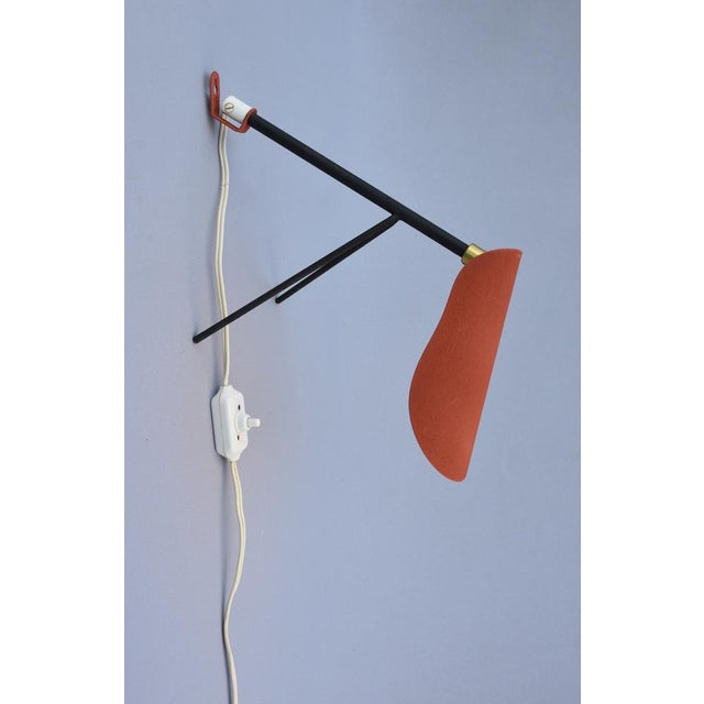 Table Lamp by Jean Boris Lacroix for Falkenbergs Lighting, Sweden, 1950s For Sale - Image 4 of 14