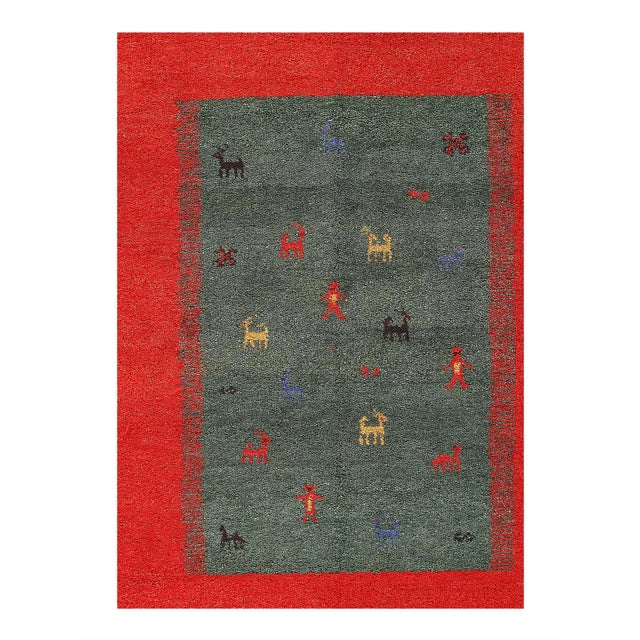 Gabbeh rugs are most likely some of the most popular hand-knotted oriental rugs. Made by Ghashghai nomads of Persia and...