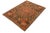 Mesmerizing intricacy and a gorgeous color palette, this hand-knotted masterpiece is a semi-Vintage distressed vintage...