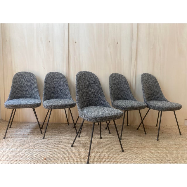 Vintage Italian Chairs by Lenzi Nello, 1960s, Set of 6 For Sale - Image 13 of 13