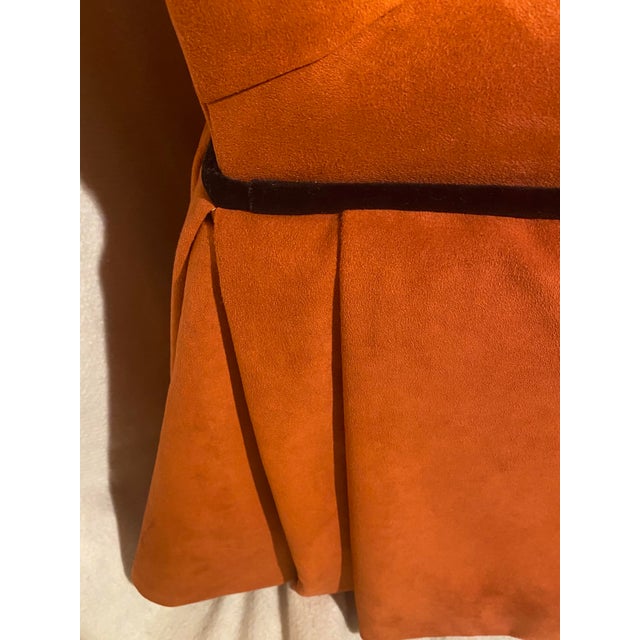 Slipper Chairs in Burnt Orange by Century Furniture - A Pair For Sale - Image 13 of 16