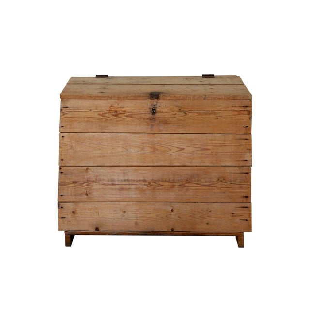 Mid-Century Fir Credenza, 1950s For Sale - Image 4 of 6