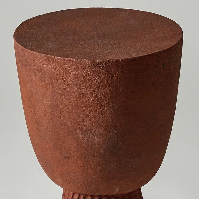 Djembe Side Table by Perler For Sale - Image 6 of 11