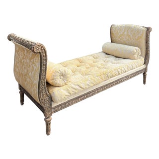 Antique Swedish Récamier Style Chaise Daybed Sofa For Sale
