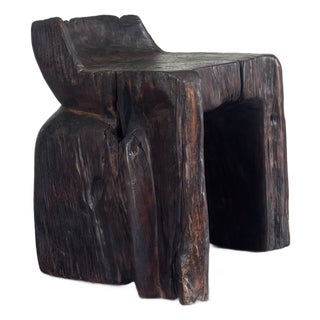 Small Low Japanese-Style Chair, 1990s For Sale