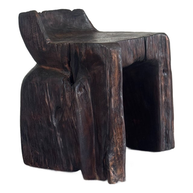 Small Low Japanese-Style Chair, 1990s For Sale