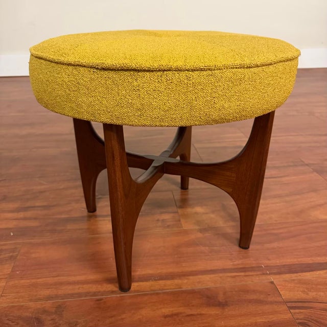 Beautiful vintage stool / ottoman by Victor Wilkins for the Astro range by G-Plan, made in the U.K. circa 1960's. It...