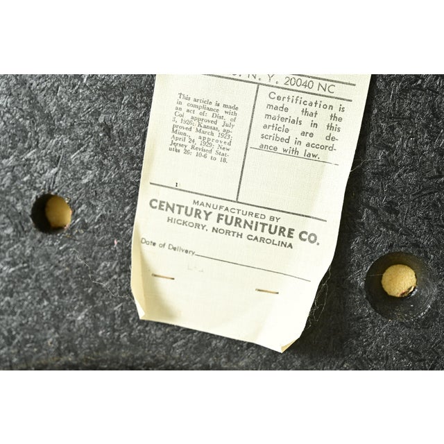 Century Furniture French Country Carved Solid Oak Ladder Back Dining Chairs, Set of Six For Sale - Image 12 of 13