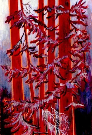 Plein Aire Original Painting, Forest 3, Acrylic Study
