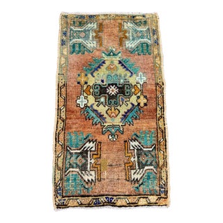 Turkish Yastik Rug 1'8" x 3' For Sale