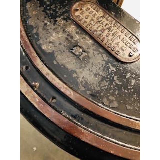 19th Century Blackburn Knitting Machine Table