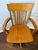 An exceptional early 20th-century J.S. Ford, Johnson & Co. adjustable swivel office chair, expertly manufactured in...