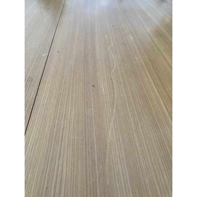 1950s Edward Wormley for Drexel Precendent Elm Drop Leaf Dining Room Table For Sale - Image 11 of 11