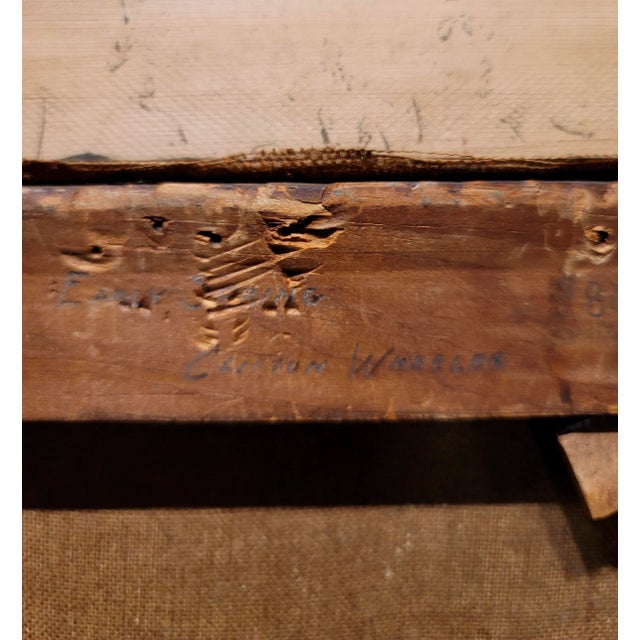 Clifton Wheeler - 1922 Autumn Landscape in Indiana - Oil Painting For Sale - Image 9 of 12