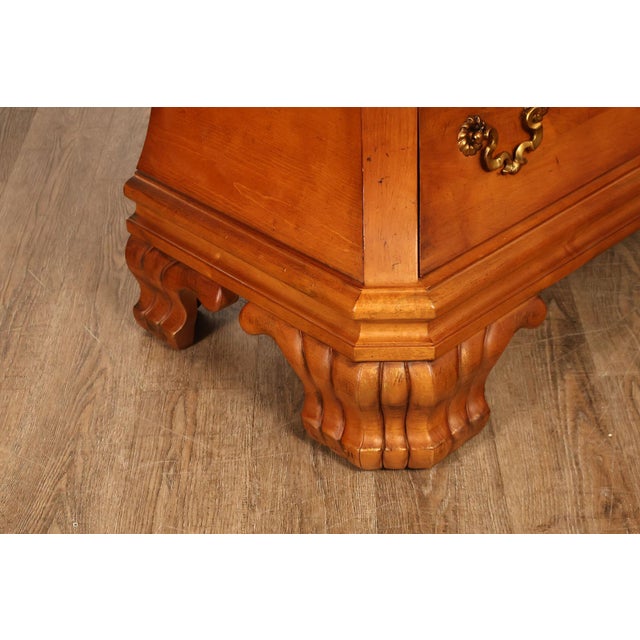 Century Furniture French Style Bombe Chest With Marble Top For Sale - Image 13 of 18