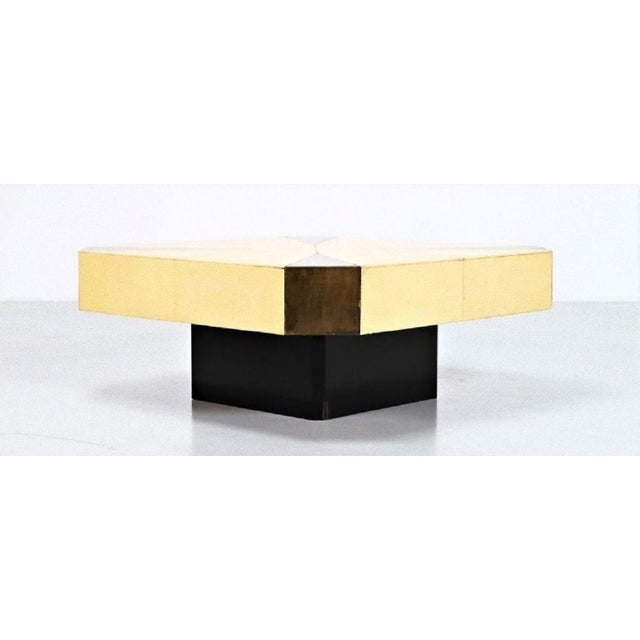Vintage Wood and Parchment Table Attributed to Aldo Tura, 1950s For Sale - Image 3 of 6