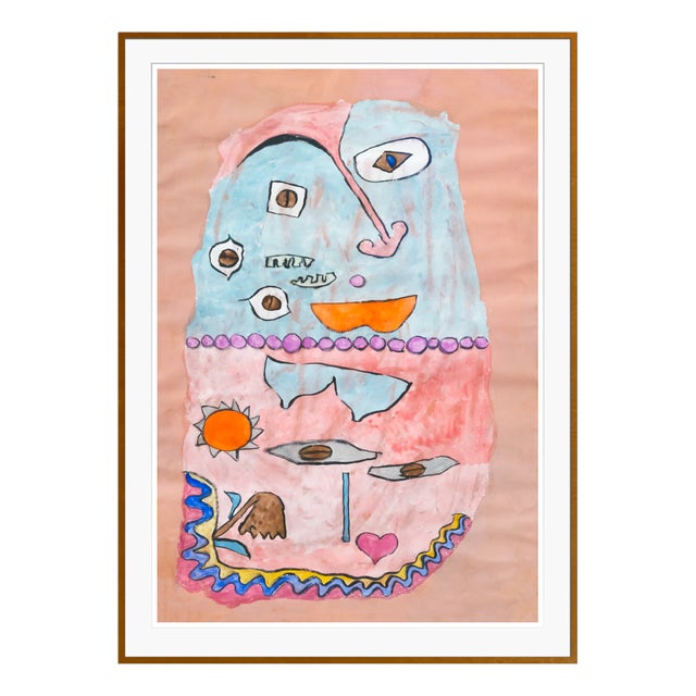 Paul Klee, Above And Below, Archival Pigment Print, Framed For Sale