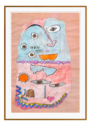 Paul Klee, Above And Below, Archival Pigment Print, Framed