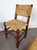Vintage French Primitive Rush Chairs, 1930s, Set of 4 For Sale - Image 6 of 11