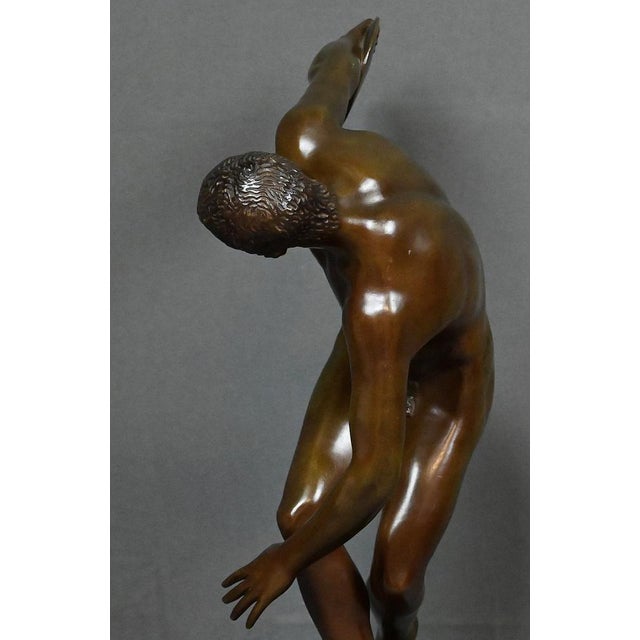 After Myron, The Discus Thrower, Early 20th Century, Bronze For Sale - Image 14 of 18