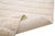 Cream Layered Geometric Hand-Knotted Oversize Wool Rug | 13'6" X 9'1" | One of a Kind For Sale - Image 8 of 10