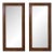Vintage MCM Carved Wood Mirrors - Price Per Piece For Sale