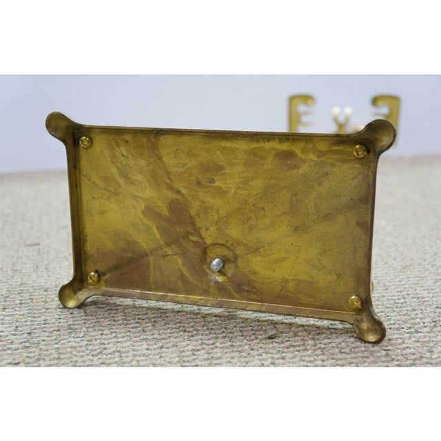 Brass Vintage Brass Duck Goose Mallard Head Hearthware Fireplace Tool Set 32" For Sale - Image 8 of 14