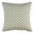 Transitional Schumacher x Celerie Kemble Betwixt 16" Pillow in Water/Ivory For Sale - Image 3 of 3