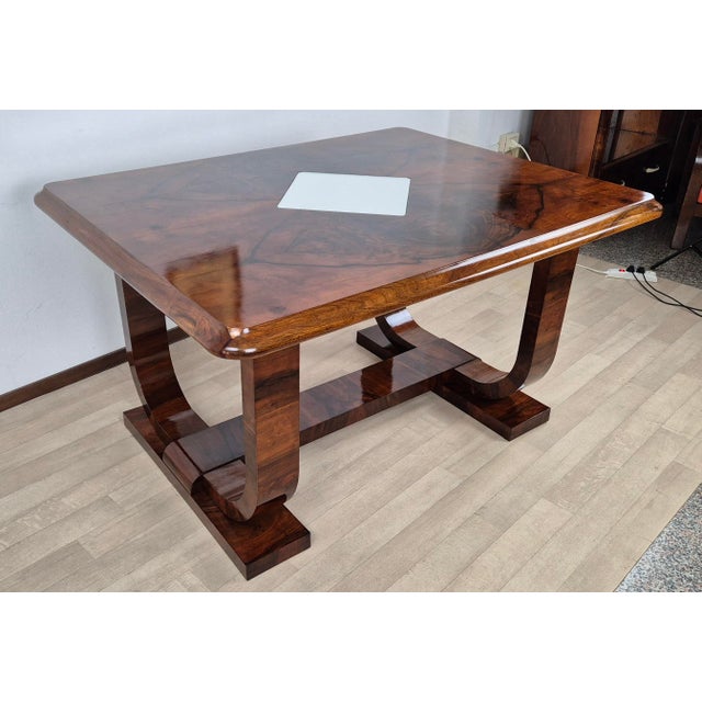 Wood Venetian Art Deco Table, 1930 For Sale - Image 7 of 18