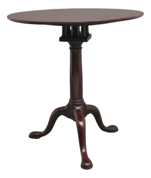 Antique Mahogany Tripod Table, 1780