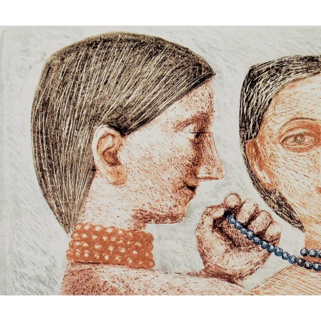 Massimo Campigli, 1895-1971, La Collana I, 1952 For Sale - Image 4 of 8