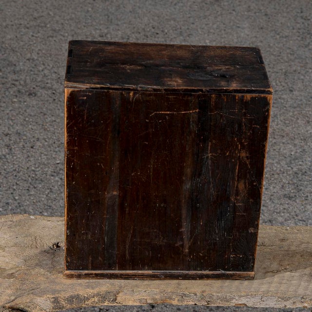 Antique Chinoiserie Secretaire in Wood For Sale - Image 14 of 18