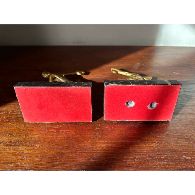 Vintage Brutalist Bookends, 1970s, Set of 2 For Sale - Image 12 of 17