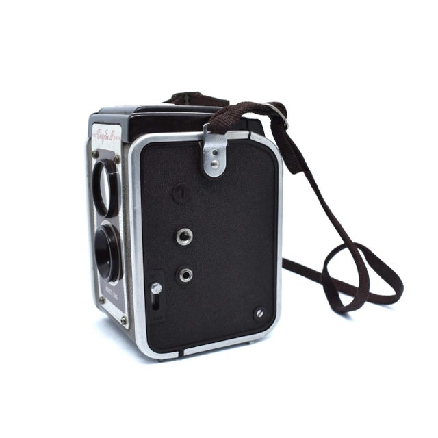 Mid-Century Modern Mid 20th Century Kodak Duaflex IV Kodet Lens Camera For Sale - Image 3 of 8